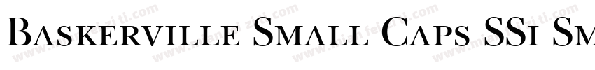 Baskerville Small Caps SSi Small Caps字体转换